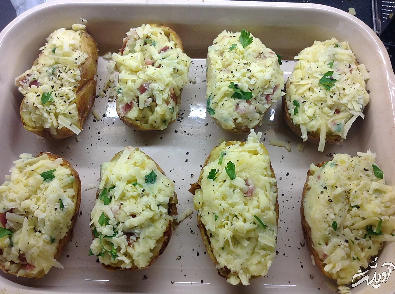 سیب زمینی شکم پر